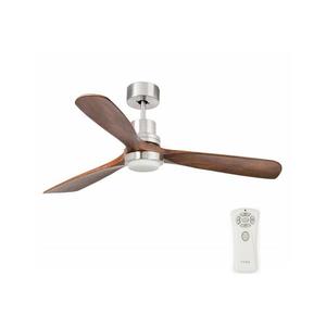 FARO Barcelona FARO 33518DC - LED Stropný látor LANTAU LED/15W/230V chróm/drevo + DO 33518DC vyobraziť