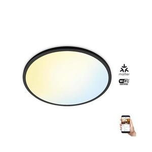 WiZ - LED Stmievateľné stropné svietidlo SUPERSLIM LED/32W/230V čierna Wi-Fi 8720169071018 vyobraziť