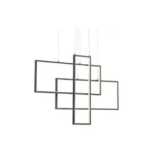 Redo 01-2315 - LED Stmievateľný luster na lanku PLANA LED/60W/230V čierna 01-2315 vyobraziť