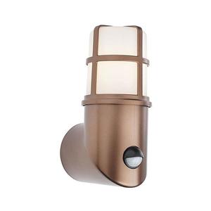 Redo 90200 - Vonkajšie svietidlo so senzorom TRITON 1xE27/28W/230V IP54 meď 90200 vyobraziť