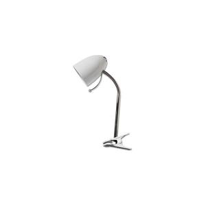 B.V. - Stolná lampa s klipom 1xE27/11W/230V biela/chróm 130200COU vyobraziť