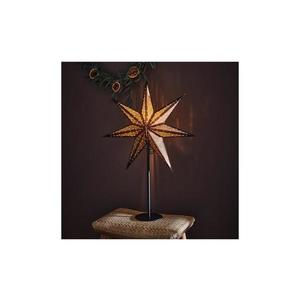 Markslöjd 705796 - Vianočná dekorácia GLITTER 1xE14/25W/230V 65 cm bronzová/čierna 705796.00 vyobraziť