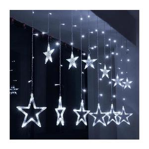 Brilagi - LED Vianočný vonkajší záves 77xLED/3xAA/USB 1, 8m IP44 studená biela 1V227-OEM5 vyobraziť