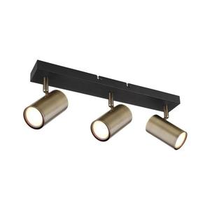 Globo 57911-3M - Bodové svietidlo ROBBY 3xGU10/35W/230V čierna/mosadz 57911-3M vyobraziť