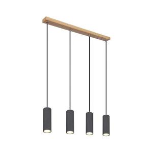 Globo 57911-4HG - Luster na lanku ROBBY 4xGU10/35W/230V šedá/hnedá 57911-4HG vyobraziť