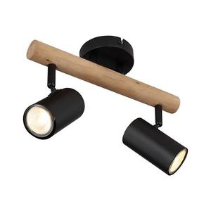 Globo 57913-2 - Bodové svietidlo HERTI 2xGU10/5W/230V drevo/kov 57913-2 vyobraziť