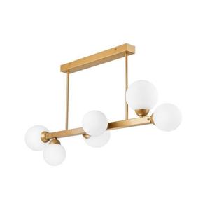 Luster na tyči ASTRO 6xG9/5W/230V zlatá 45108 vyobraziť