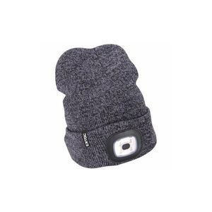 Extol - Čiapka s čelovkou a USB nabíjaním 300 mAh šedá veľ. UNI 43462 vyobraziť