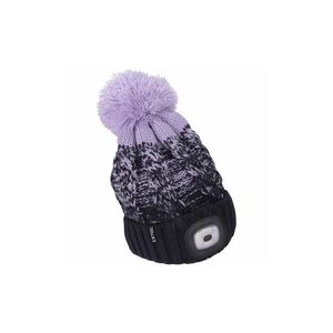 Extol- Čiapka s čelovkou a USB nabíjaním 300 mAh modrá/fialová s brmbolcom veľ. UNI 43466 vyobraziť