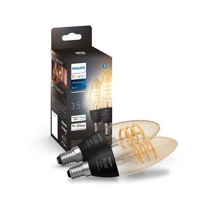 SADA 2x LED Stmievateľná žiarovka Philips Hue WHITE AMBIANCE E14/4, 6W/230V 8719514411869 vyobraziť