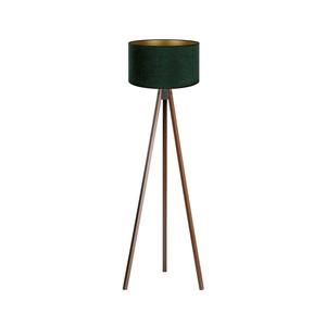 Brilagi - Stojacia lampa VELVET 1xE27/60W/230V wenge/zelená AS0462+DU82474 vyobraziť