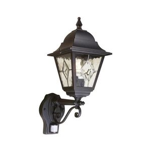 Elstead - Vonkajšie nástenné svietidlo so senzorom NORFOLK 1xE27/100W/230V IP43 NR1-PIR-BLACK vyobraziť