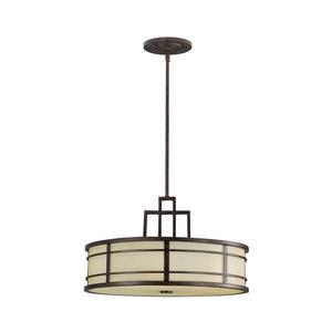 Elstead Feiss FE-FUSION-P-L - Luster na tyči FUSION 3xE27/60W/230V FE-FUSION-P-L vyobraziť