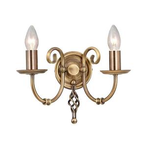 Elstead - Nástenné svietidlo ARTISAN 2xE14/60W/230V zlatá ART2-AGD-BRASS vyobraziť