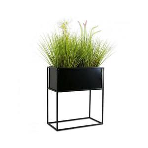 HowHomely Stojan na kvety 50x44 cm čierna 10-1591/50/ vyobraziť