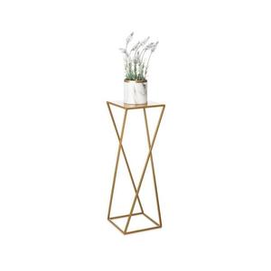 HowHomely Stojan na kvety 70x24 cm zlatá 10-1365-1-70-zloty vyobraziť