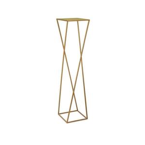 HowHomely Stojan na kvety 100x24 cm zlatá 10-1365-1-100-zloty vyobraziť