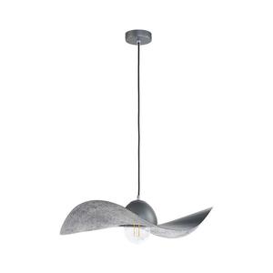 Luster na lanku KAPELLO 1xE27/60W/230V pr. 55 cm šedá/strieborná 32343 vyobraziť