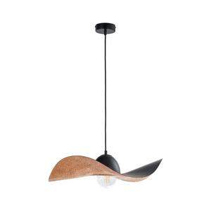 Luster na lanku KAPELLO 1xE27/60W/230V pr. 55 cm čierna/medená 32346 vyobraziť