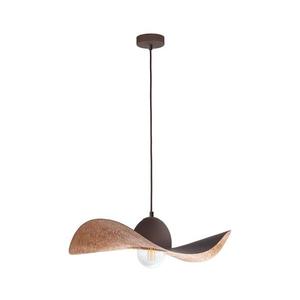 Luster na lanku KAPELLO 1xE27/60W/230V pr. 55 cm hnedá/medená 32352 vyobraziť