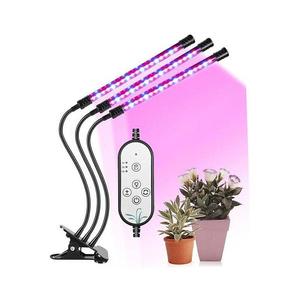 LED Stmievateľná stolná lampa s klipom na pestovanie rastlín LED/12W/5V K377A vyobraziť