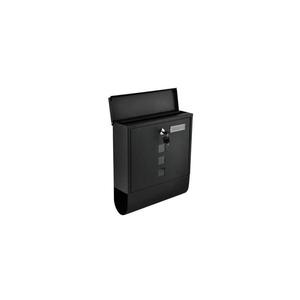 Poštová schránka 34x30, 7 cm čierna M850D vyobraziť