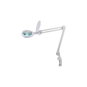 LED Stmievateľná stolná lampa s lupou a klipom LED/8W/12/230V P345 vyobraziť