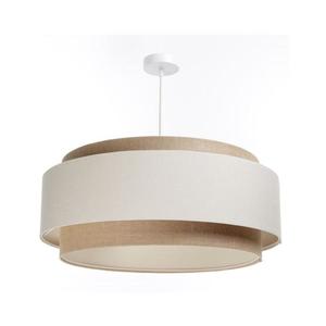 Luster na lanku DOBLO 1xE27/60W/230V krémová/béžová DUM-005 vyobraziť