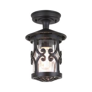 Elstead - Vonkajšie stropné svietidlo HEREFORD 1xE27/100W/230V IP23 čierna BL13A-BLACK vyobraziť