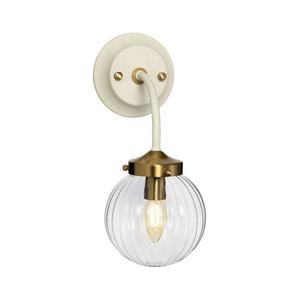 Elstead - Nástenné svietidlo COSMOS 1xE14/60W/230V biela/mosadz DL-COSMOS1 vyobraziť