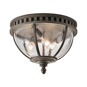 Elstead Kichler - Vonkajšie stropné svietidlo HALLERON 3xE14/40W/230V IP44 antracit KL-HALLERON-F vyobraziť