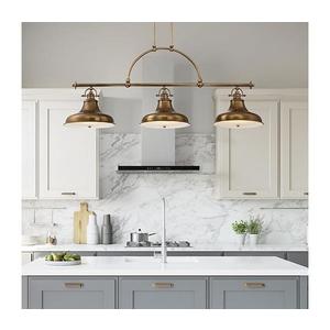 Elstead Quoizel QZ-EMERY3P-WS - Luster na reťazi EMERY 3xE27/100W/230V mosadz QZ-EMERY3P-WS vyobraziť