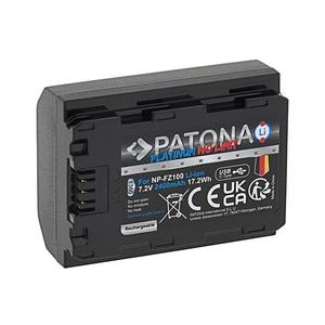 PATONA - Aku Sony NP-FZ100 2400mAh Li-Ion Platinum USB-C PT1360 vyobraziť