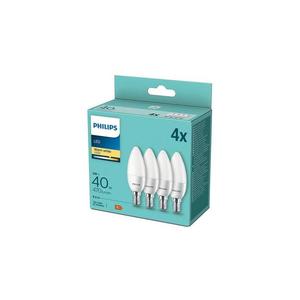 SADA 4x LED Žiarovka Philips B35 E14/5W/230V 2700K 8719514313408 vyobraziť