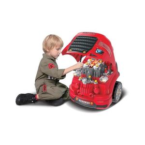 Buddy Toys Detská autodielňa 3xAAA + 1xCR2025 červená 57001242 vyobraziť