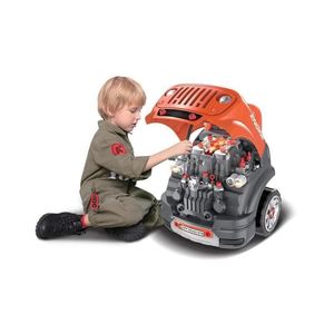 Buddy Toys Detská autodielňa 3xAAA + 1xCR2025 oranžová/šedá 57001243 vyobraziť