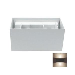 LED Vonkajšie nástenné svietidlo LED/12W/230V IP54 biela KIRA DUO WHITE vyobraziť