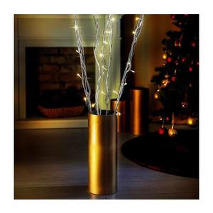 LED Vianočná dekorácia 40xLED/3xAA strieborná 5004231 vyobraziť