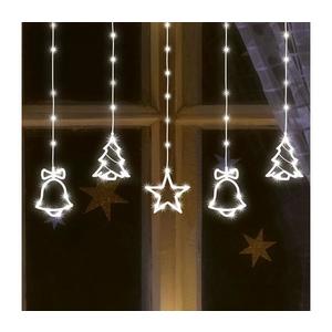 LED Vianočná vonkajšia reťaz 186xLED 7m IP44 studená biela 5004239 vyobraziť