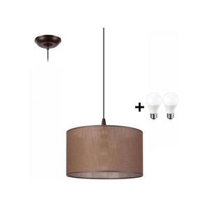 LED Luster na lanku NOEL 1xE27/60W/230V hnedá LM-1.163/BRĄZ vyobraziť