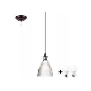 LED Luster na lanku JODI 1xE27/60W/230V bronz LM-1.165/BRĄZ vyobraziť