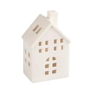 - Porcelánový domček na sviečku 14, 5 cm biela 50004965 vyobraziť