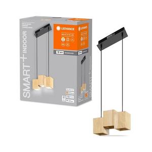 Ledvance - LED Stmievateľný luster na lanku DECOR WOOD 3xLED/7W/230V Wi-Fi 4058075757462 vyobraziť