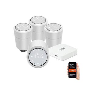 NEO 07732C-SADA 4x Termostatická hlavica+ BRIDGE PRO v3 2xAA/3V Wi-Fi Tuya 07732C vyobraziť