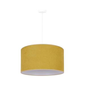 - Luster na lanku BRISTOL 1xE27/15W/230V pr. 45 cm žltá/biela 81334 vyobraziť