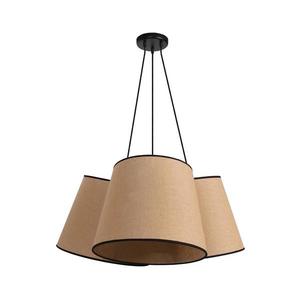 - Luster na lanku ROSSA 3xE27/15W/230V pr. 75 cm hnedá/čierna 83239 vyobraziť