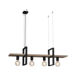 Luster na lanku SHELF 4xE27/60W/230V 424 vyobraziť