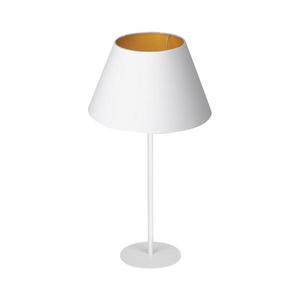 Stolná lampa ARDEN 1xE27/60W/230V pr. 30 cm biela/zlatá 3458 vyobraziť