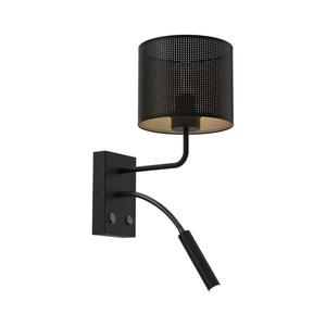 Nástenná lampa LOFT SHADE 1xE27/60W+1xG9/8W/230V čierna/zlatá 5246 vyobraziť