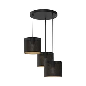 Luster na lanku LOFT SHADE 3xE27/60W/230V čierna/zlatá 5254 vyobraziť